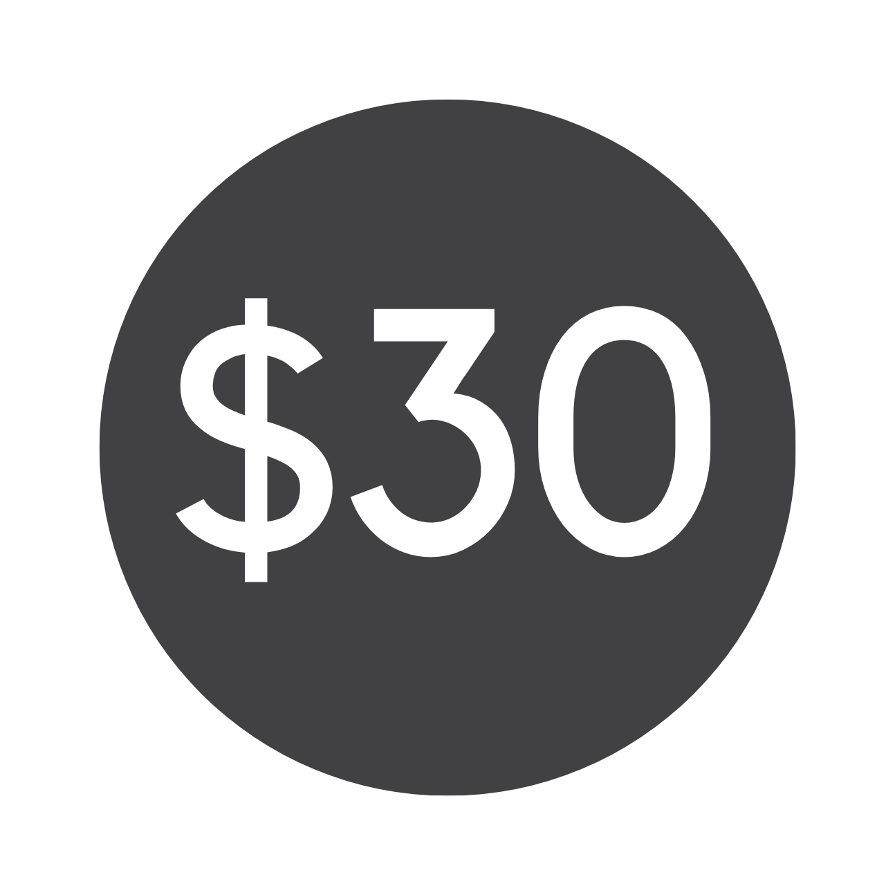 $30 and Under