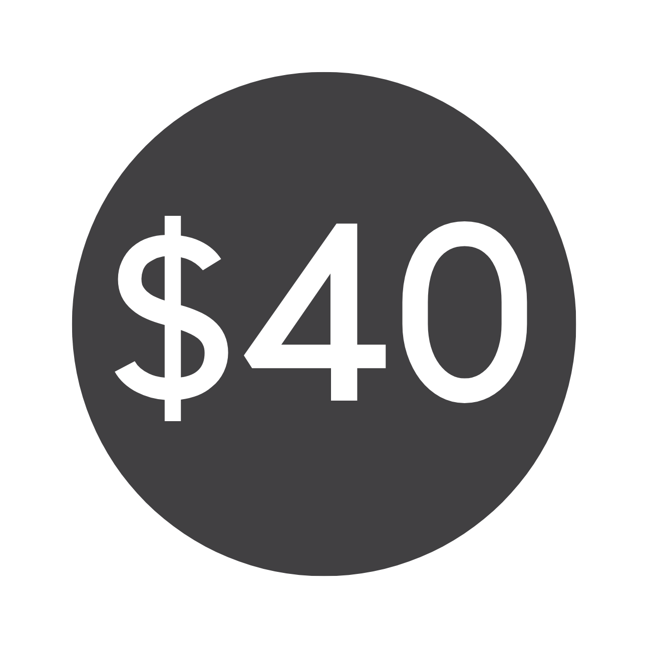 $40 and Under